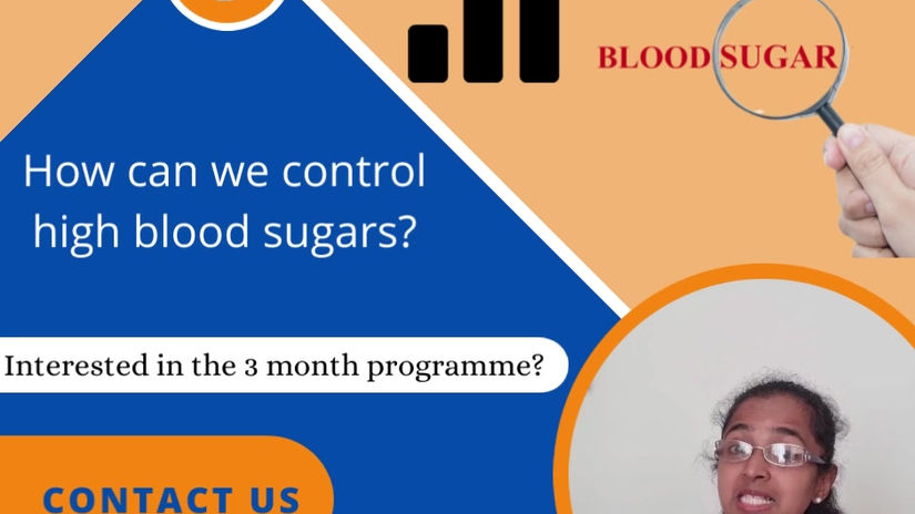 How can we control high blood sugars